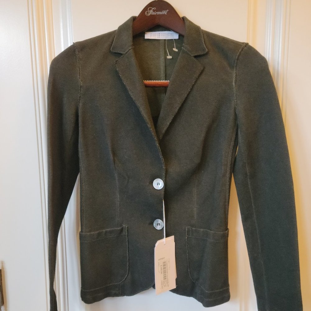 NWT Harris Wharf London Dyed piquet Blazer